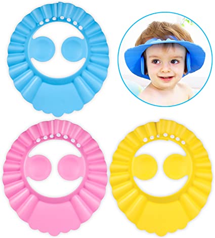 Visière chapeau pour douche bébé I ShampooCap™ - Bonheur de Bébé